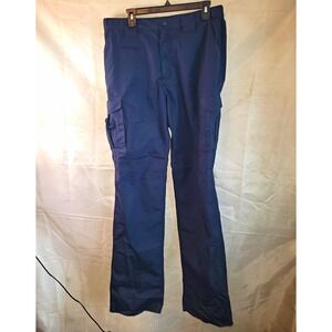 Law Enforcement Womens Uniform Pants Propper Un-hemmed Size 14 Blue